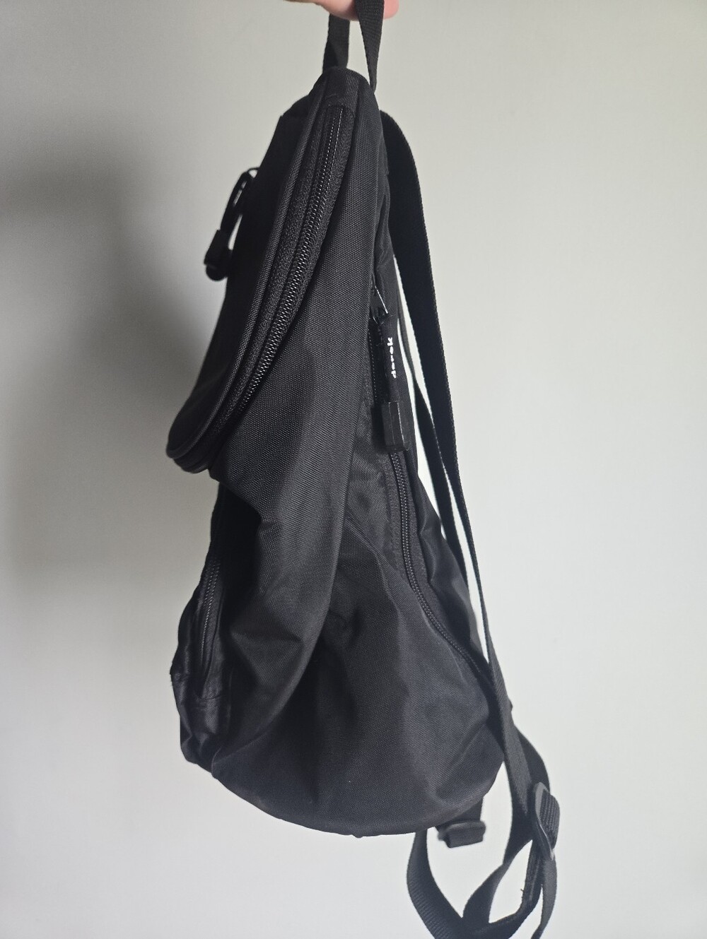 DEREK ALEXANDER Mini Backpack In Black - Picture 6 of 10